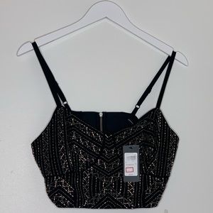 Guess Beaded crop top